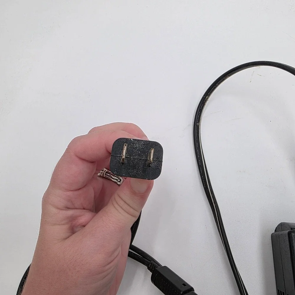 Nintendo GameCube AC Adapter DOL-002(USA) Power Supply Cord Black OEM GCN
